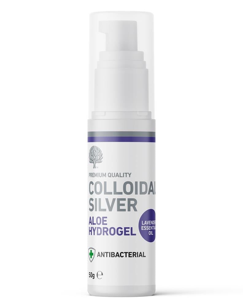 Colloidal Silver Lavender & Aloe Hydrogel - Greenlands Health Store