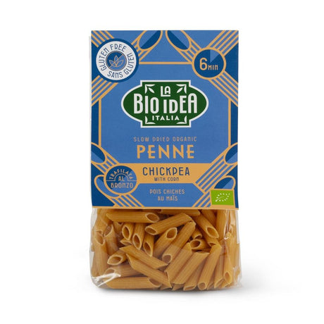 Organic G/F Chick Pea/corn Penne 250g - Greenlands Health Store