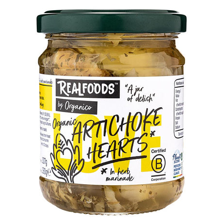 Artichoke Hearts in Herb Marinade 190g - Greenlands Health Store