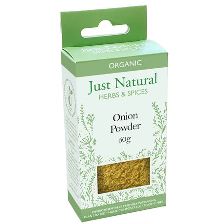 Organic Onion Powder (Box) 50g - Greenlands Health Store