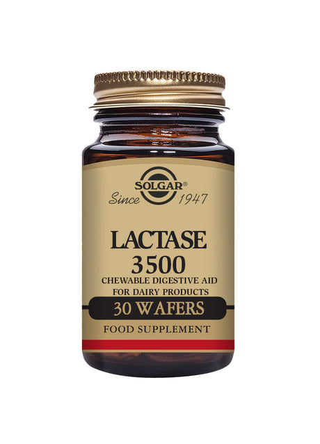 Solgar® Lactase 3500 Wafers - Pack of 30 - Greenlands Health Store