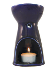 Oil Burner Cobalt Blue - Greenlands Health Store