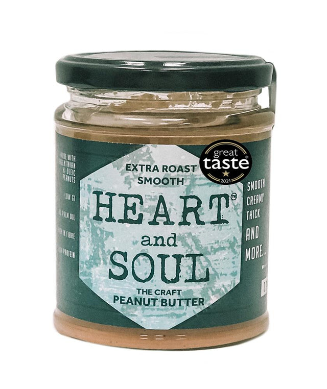 Extra Roast Smooth Peanut Butter Jar 280g - Greenlands Health Store