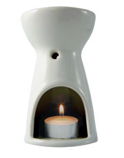 Oil Burner White - Greenlands Health Store