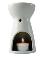 Oil Burner White - Greenlands Health Store