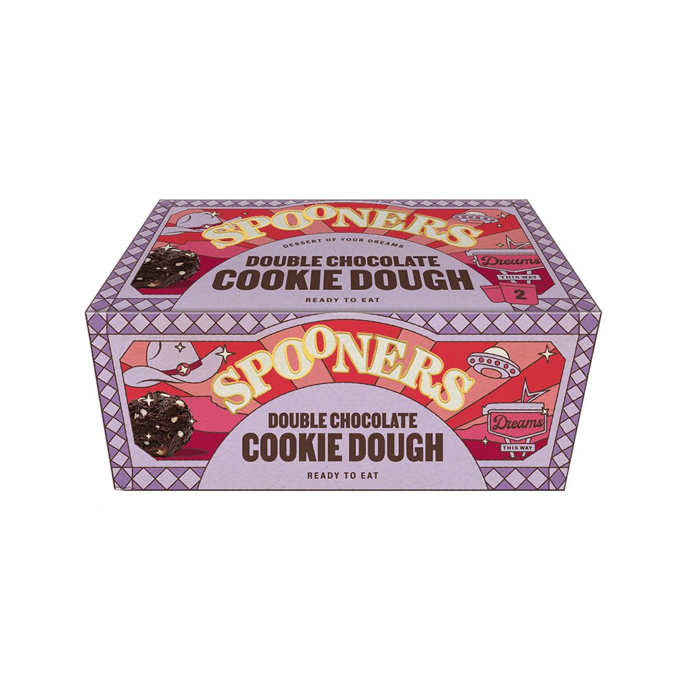 Double Choc Cookie Dough 2x75g - Greenlands Health Store