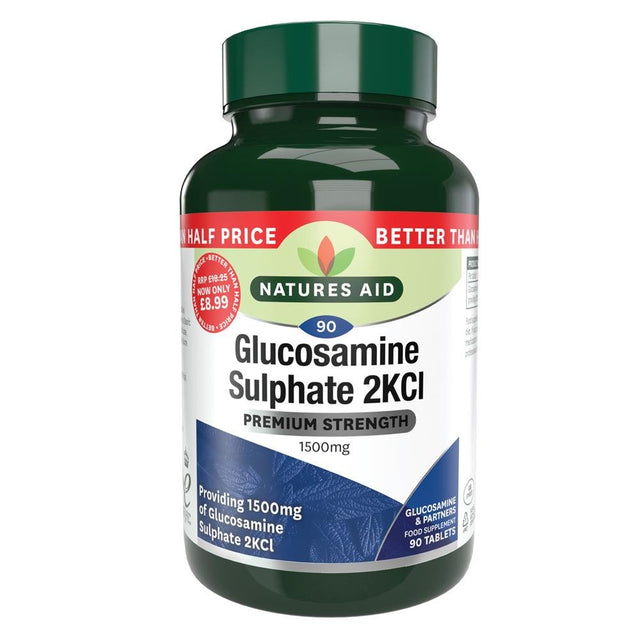 Glucosamine Sulphate - 1500mg - 90 Tabs - Greenlands Health Store