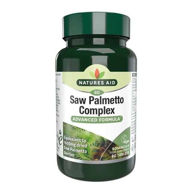Saw Palmetto Complex for Men 60 Tablets - Greenlands Health Store