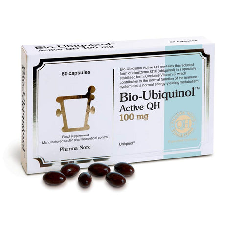 Bio - Ubiquinol Active QH 100mg - 60 caps - Greenlands Health Store