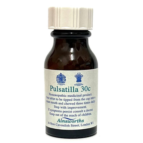 Pulsatilla 30C Single Counter Remedy 120 tabs - Greenlands Health Store