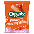Organix Strawberry Weaning Wands 25g - Greenlands Health Store