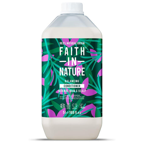 Faith in Nature Lavender & Geranium Conditioner 5 Litre - Greenlands Health Store