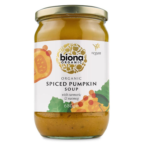 Organic Spiced Pumpkin Soup 680g - Greenlands Health Store