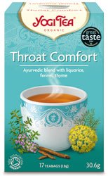 Yogi Tea Throat Comfort Organic 17 Bag - Greenlands Health Store