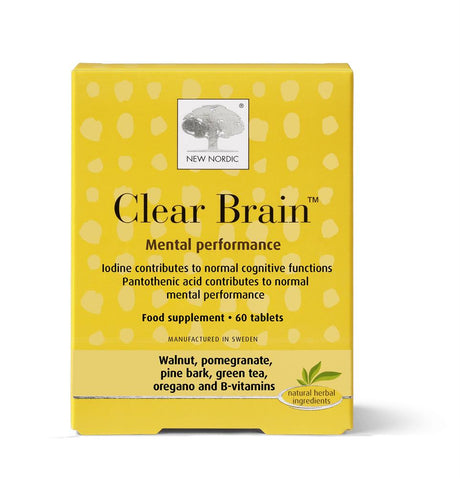 Clear Brain 60 tablets - Greenlands Health Store