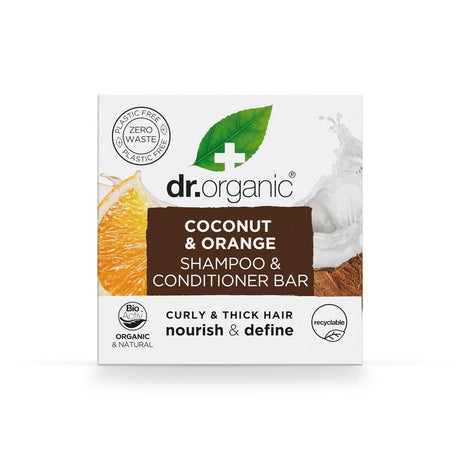 Coconut & Orange Shampoo/Conditioner Bar 75g - Greenlands Health Store