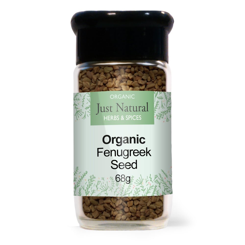 Organic Fenugreek Seed (Glass Jar) 68g - Greenlands Health Store