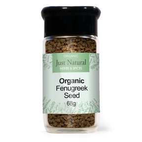 Organic Fenugreek Seed (Glass Jar) 68g - Greenlands Health Store