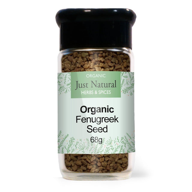 Organic Fenugreek Seed (Glass Jar) 68g - Greenlands Health Store