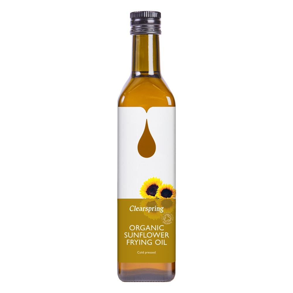 Organic Sunflower Frying Oil 500ml - Greenlands Health Store