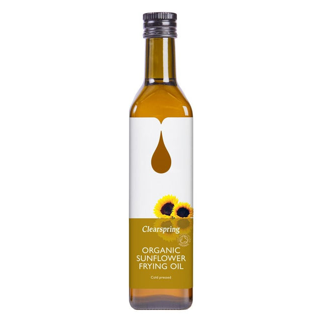 Organic Sunflower Frying Oil 500ml - Greenlands Health Store