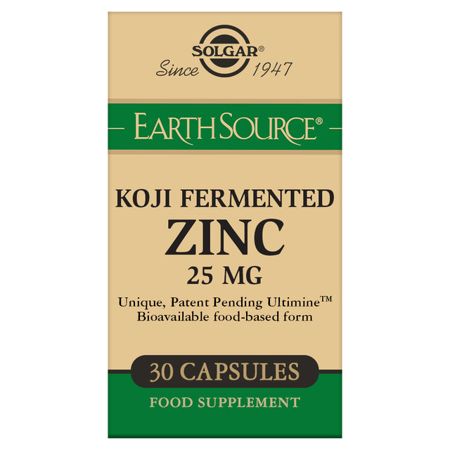Solgar® EarthSource Food-Fermented Koji Zinc - Greenlands Health Store