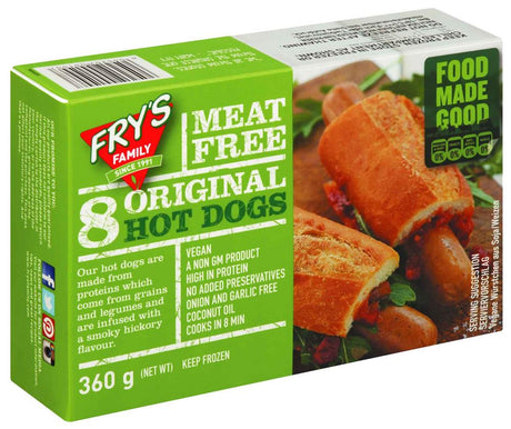 Meat Free Hot Dogs 360g - Greenlands Health Store