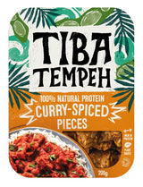 Tiba Tempeh Curry Pieces 200g - Greenlands Health Store
