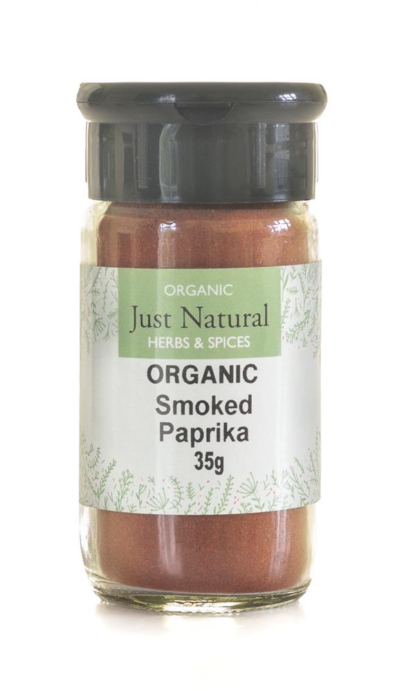 Organic Smoked Paprika (Glass Jar) 35g - Greenlands Health Store