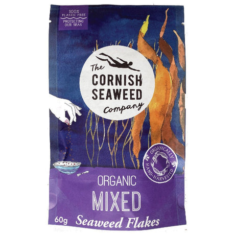 A hearty mix of organic seaweed flakes. 60g - Greenlands Health Store