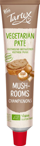 Tartex Yeast Pate With Mushrooms 200g - Greenlands Health Store