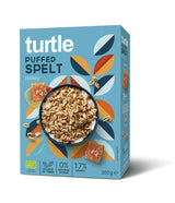 Turtle Puffed Spelt & Honey 300g Organic - Greenlands Health Store