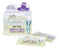 Natural Baby Gum & Tooth Wipes 25 sachets - Greenlands Health Store