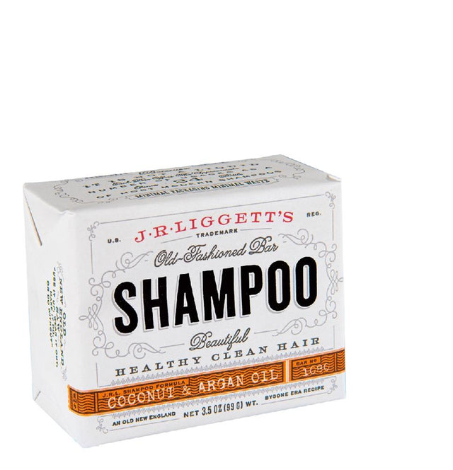 Vegan Virgin Coconut & Argan Shampoo Bar 99g - Greenlands Health Store