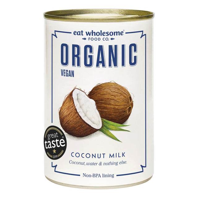 Eat Wholesome Organic Coconut Milk 400ml - Greenlands Health Store