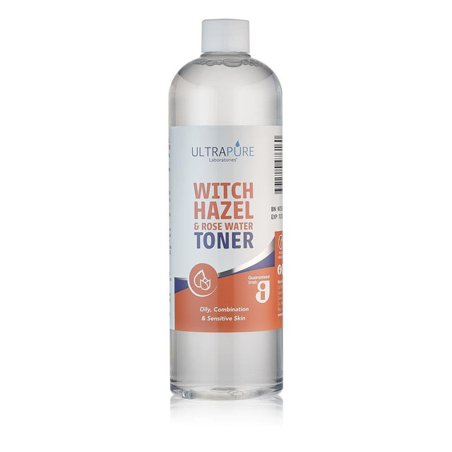 Ultrapure Witch Hazel Toner 500ml - Greenlands Health Store