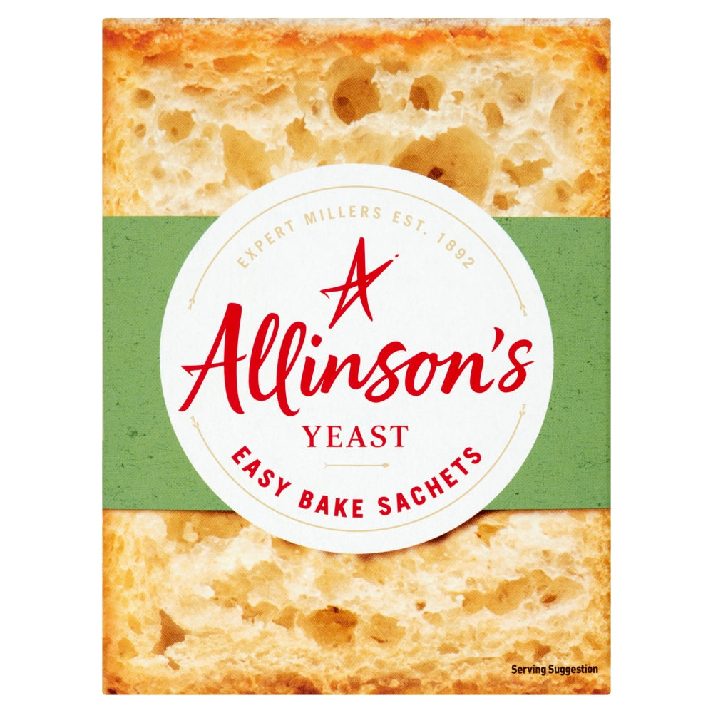 Allinson Easy Bake Yeast 6 x 7g Sachets - Greenlands Health Store