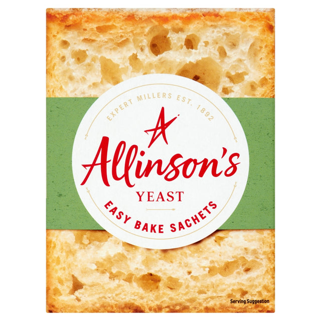 Allinson Easy Bake Yeast 6 x 7g Sachets - Greenlands Health Store