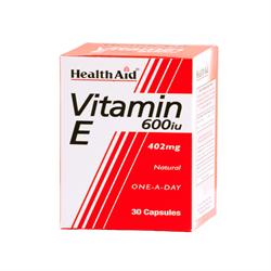 Vitamin E 600iu Natural Capsule 30's - Greenlands Health Store