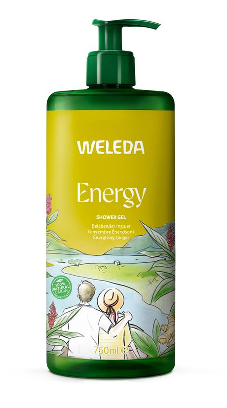 Weleda Energy Shower Gel Ginger - Greenlands Health Store