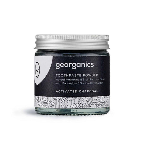 Whitening Toothpowder - Charcoal 60ml - Greenlands Health Store