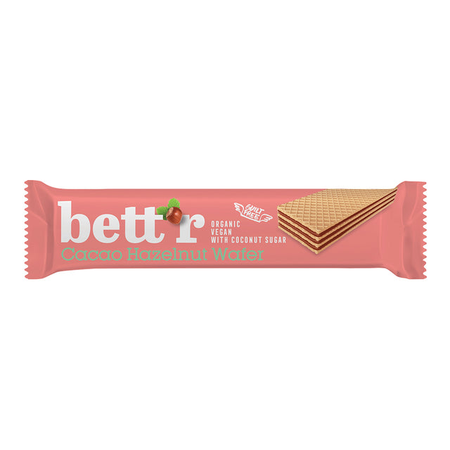 Hazelnut Cacao Cream-Filled Wafer 30g - Greenlands Health Store