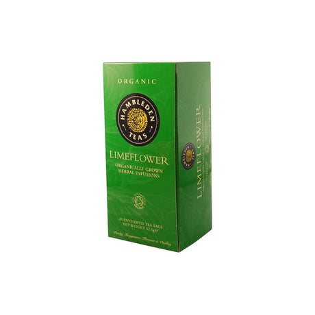 Hambleden Herbs Organic Lime Flower teabags - Greenlands Health Store