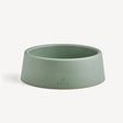 A sturdy food and water dog bowl. Olive Green. 1 small bowl - Greenlands Health Store