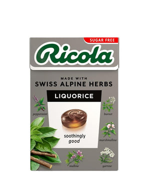 Liquorice Sugar Free sweets Box 45g - Greenlands Health Store