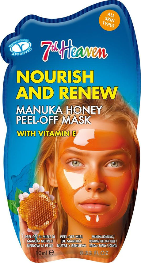 7th Heaven Manuka Honey Peel-Off with Vitamin E Face Mask - Greenlands Health Store