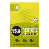 Restore Electrolyte Lemon & Lime 30 x 5.1g per pack - Greenlands Health Store