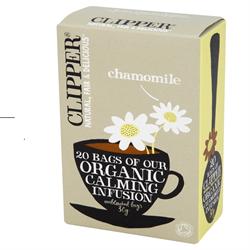 Clipper Organic Chamomile Infusion 20 bags - Greenlands Health Store