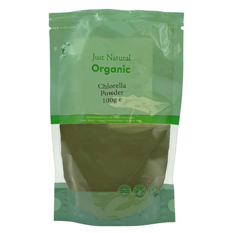Organic Chlorella Powder 100g - Greenlands Health Store