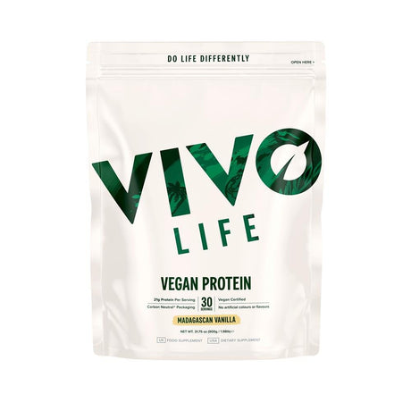 Vivo Life Vegan Protein Vanilla 900g - Greenlands Health Store